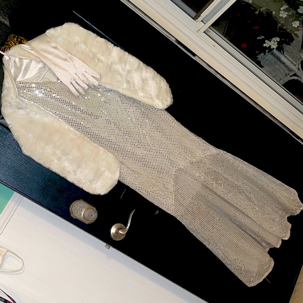 Halloween costume/dress up sparkle sequin dress
